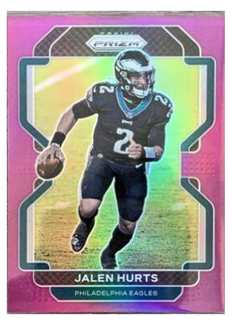 2021 Panini Prizm Base Set Jalen Hurts #221 card