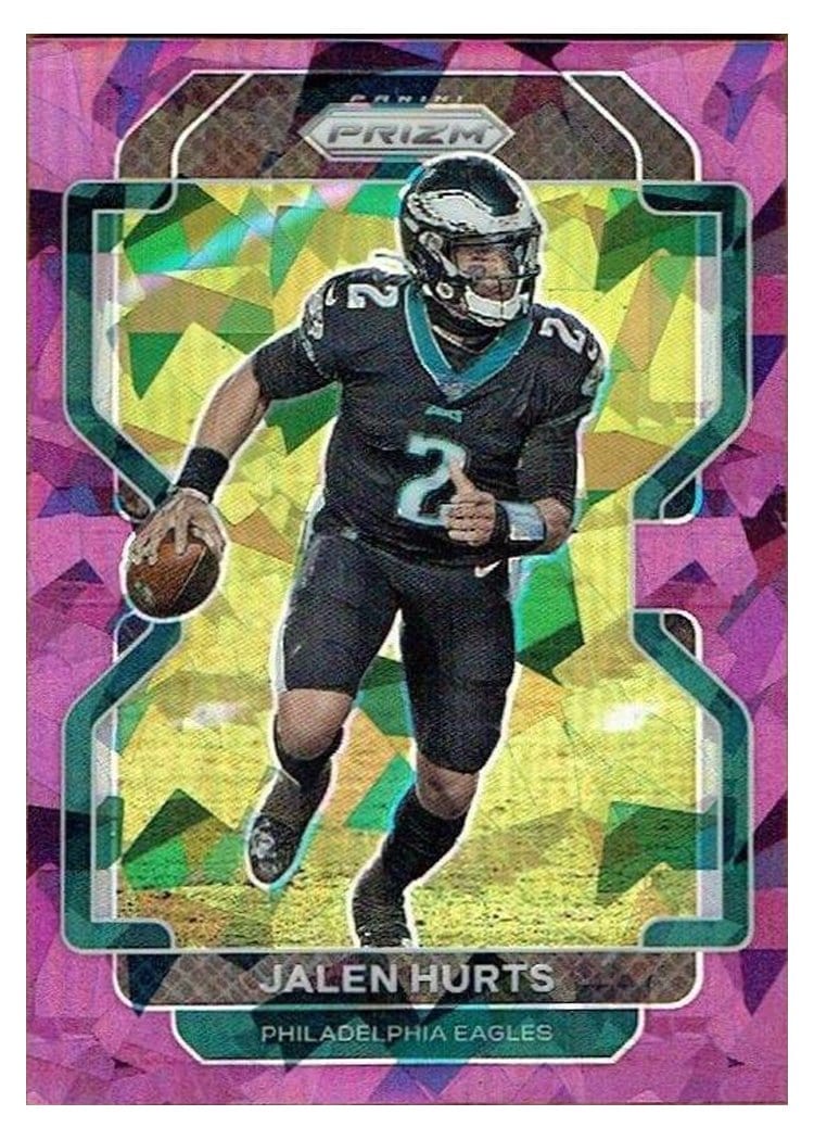2021 Panini Prizm Base Set Jalen Hurts #221 card