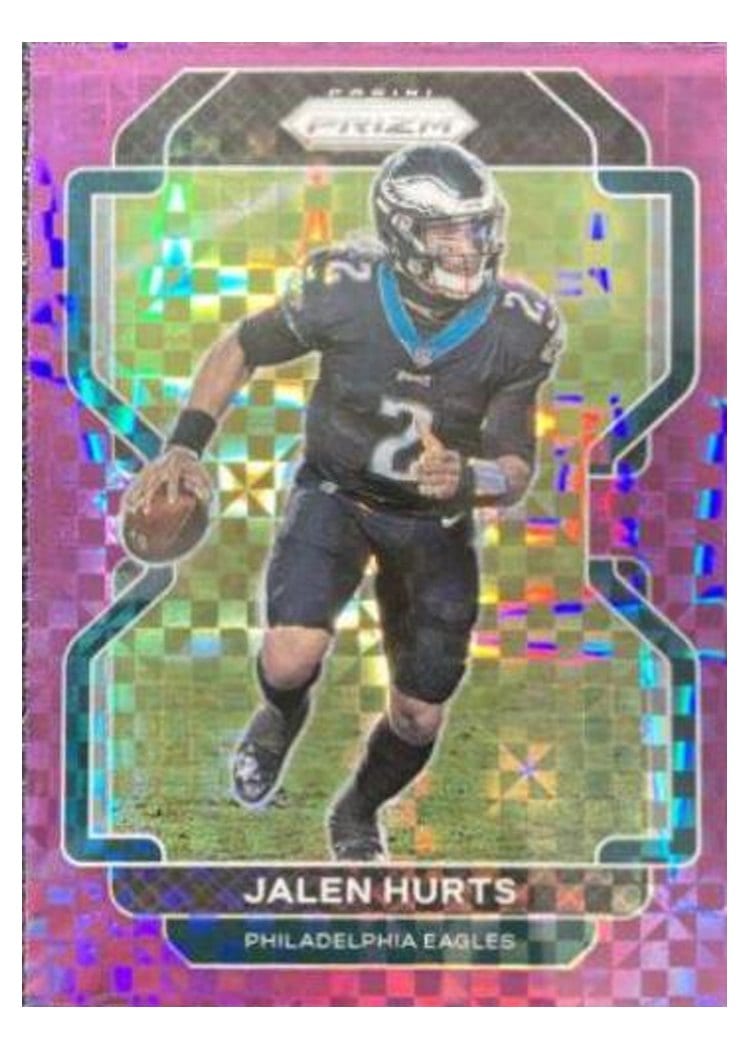2021 Panini Prizm Base Set Jalen Hurts #221 card