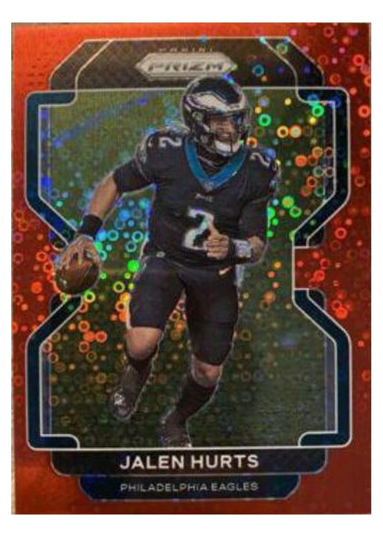 2021 Panini Prizm Base Set Jalen Hurts #221 card