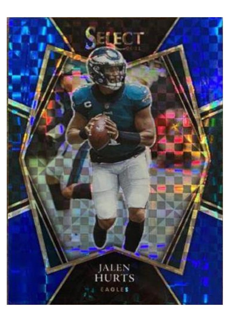 2021 Panini Select Base Set Jalen Hurts #128 card