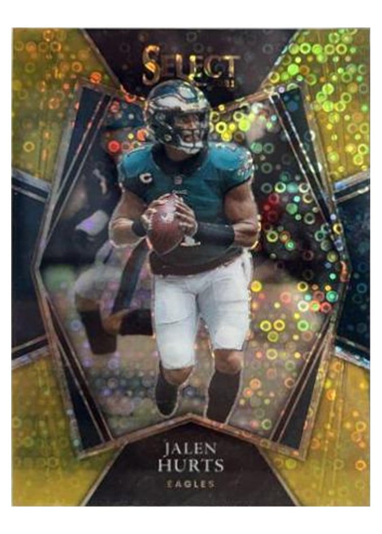 2021 Panini Select Base Set Jalen Hurts #128 card