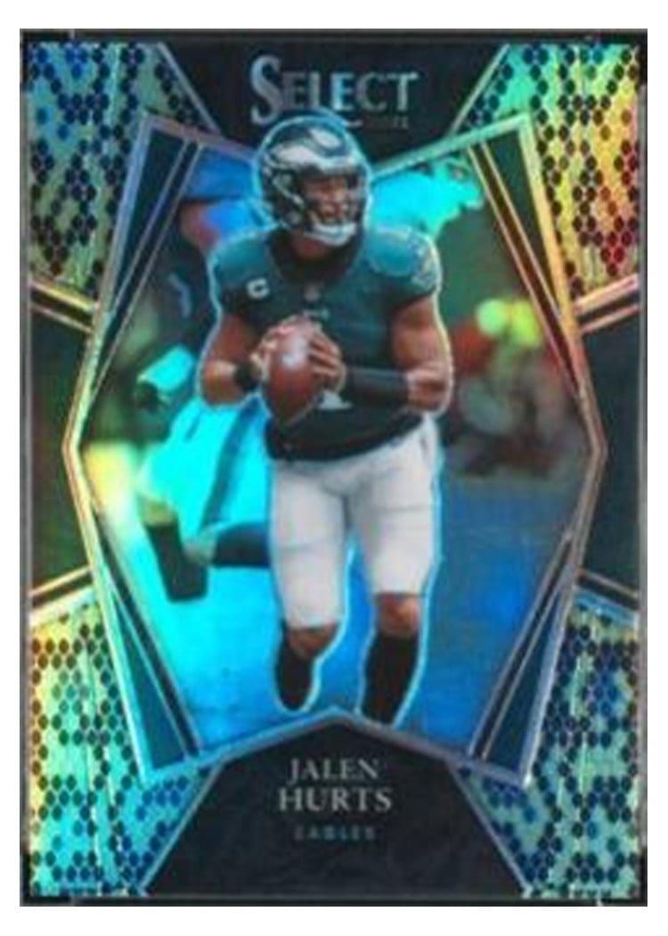 2021 Panini Select Base Set Jalen Hurts #128 card