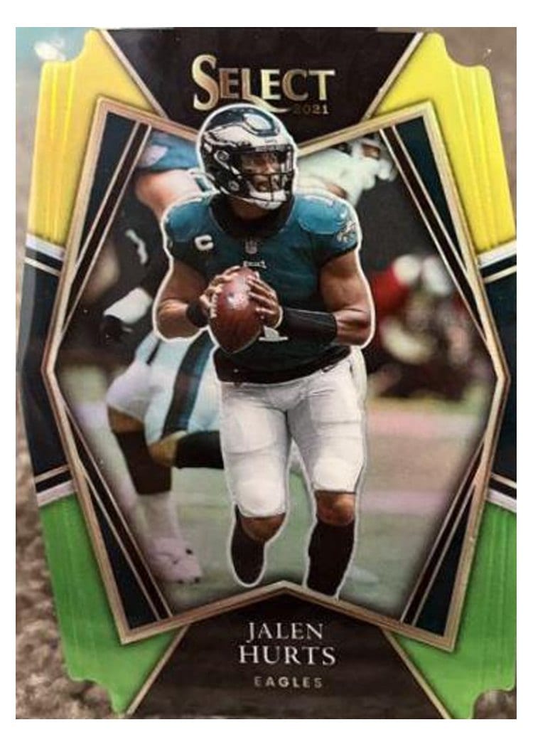 2021 Panini Select Base Set Jalen Hurts #128 card