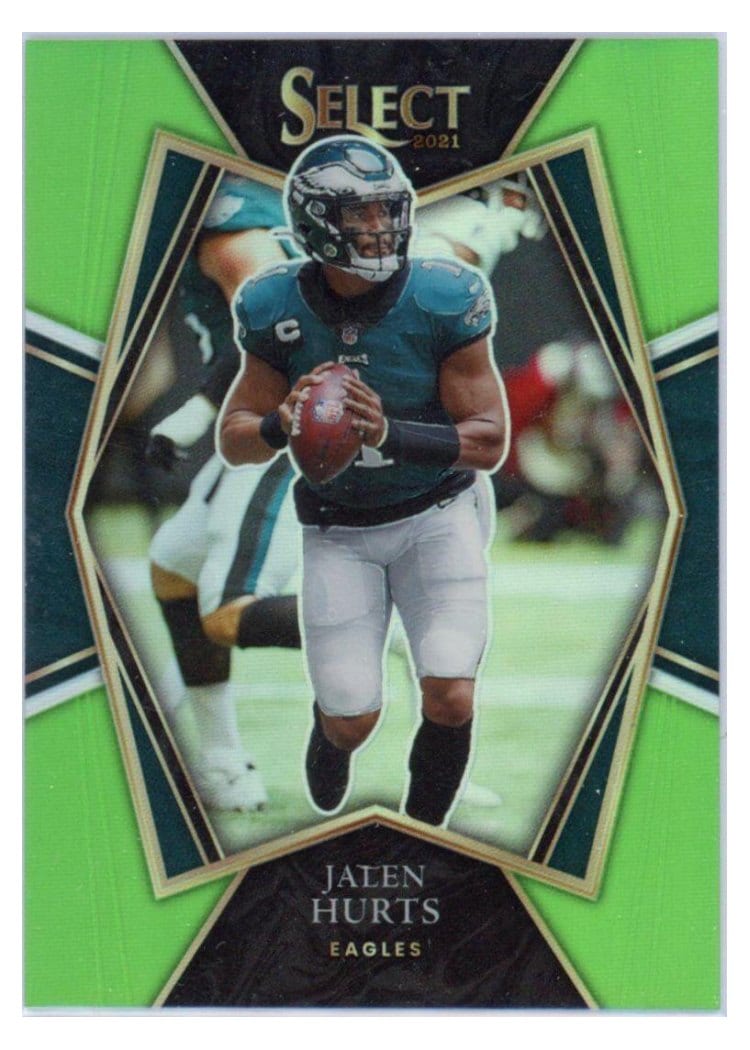 2021 Panini Select Base Set Jalen Hurts #128 card