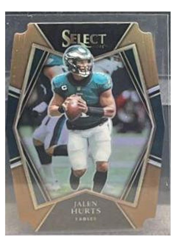 2021 Panini Select Base Set Jalen Hurts #128 card