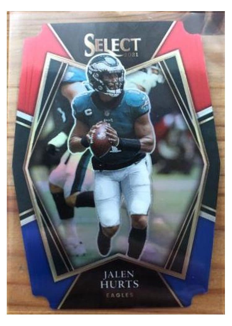 2021 Panini Select Base Set Jalen Hurts #128 card