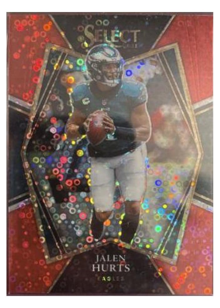 2021 Panini Select Base Set Jalen Hurts #128 card