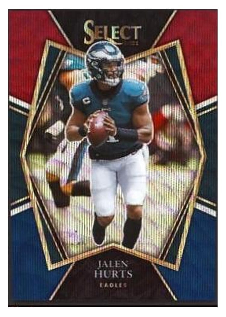 2021 Panini Select Base Set Jalen Hurts #128 card