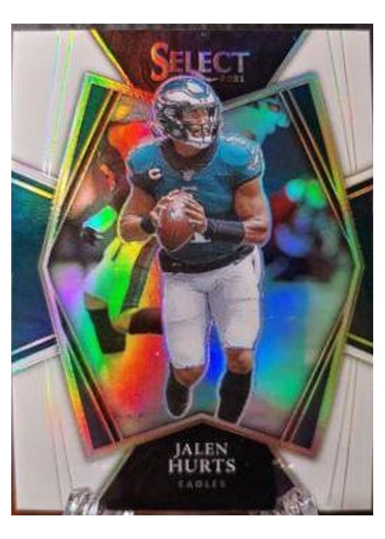 2021 Panini Select Base Set Jalen Hurts #128 card