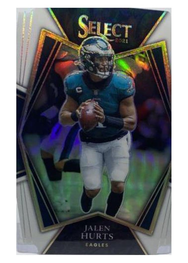 2021 Panini Select Base Set Jalen Hurts #128 card