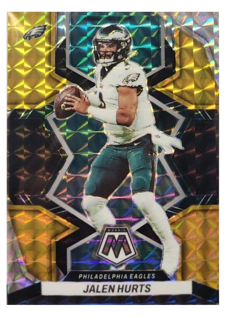 2022 Panini Mosaic Base Set Jalen Hurts #156 card