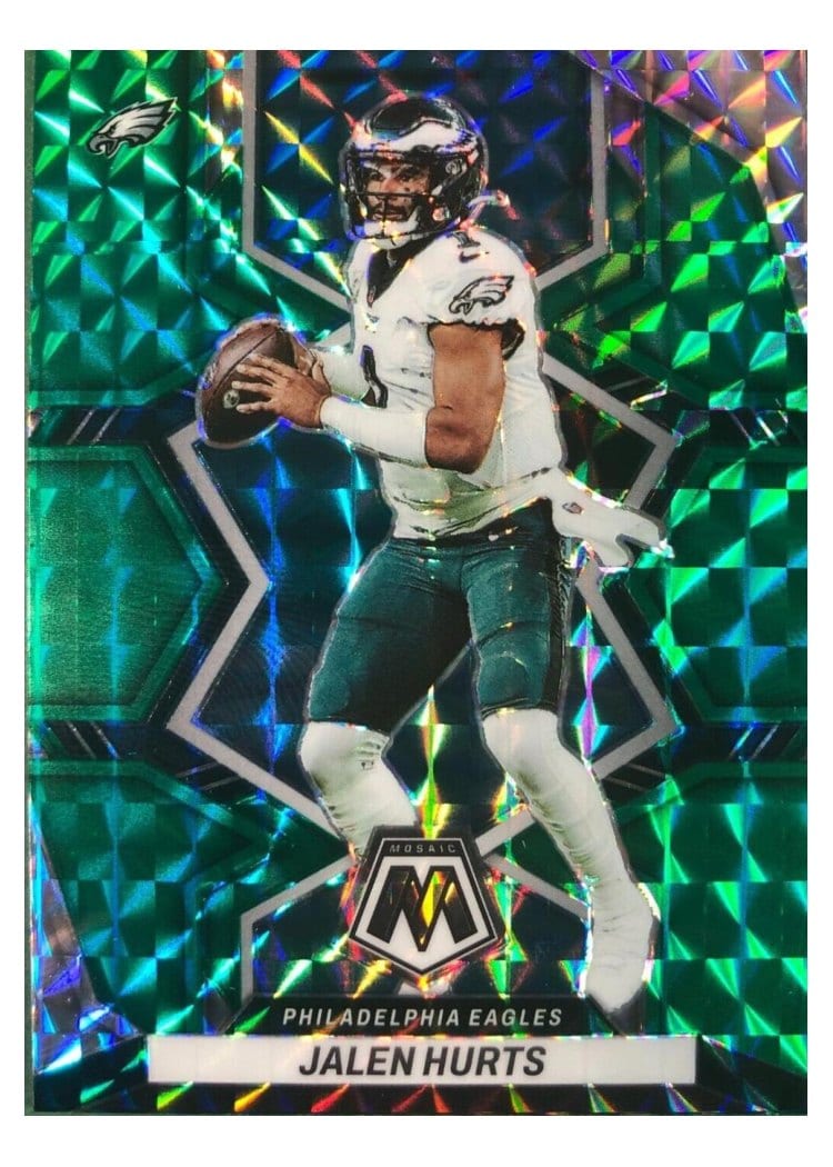 2022 Panini Mosaic Base Set Jalen Hurts #156 card