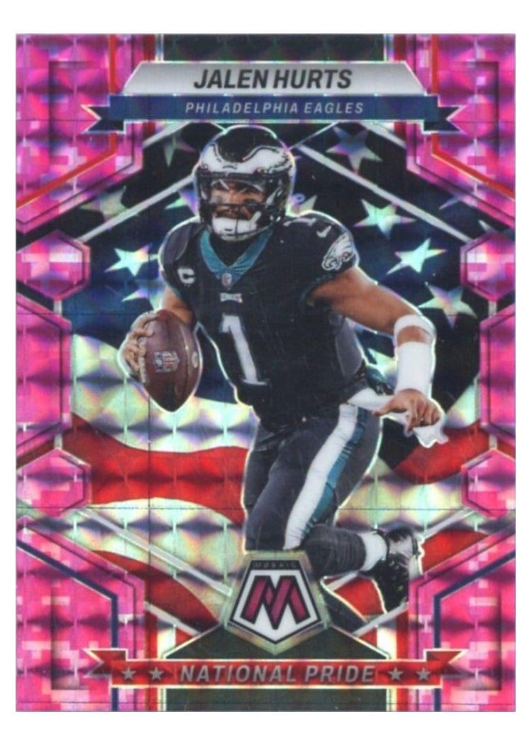 2023 Panini Mosaic Base Set Jalen Hurts #252 card