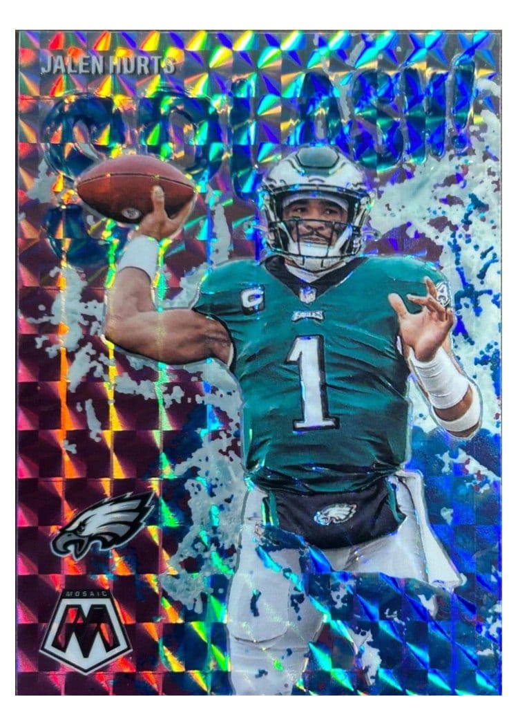 2023 Panini Mosaic Base Set Jalen Hurts #252 card