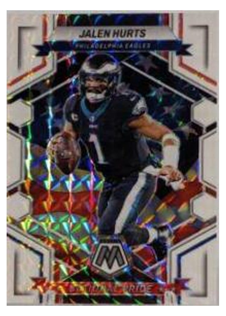 2023 Panini Mosaic Base Set Jalen Hurts #252 card