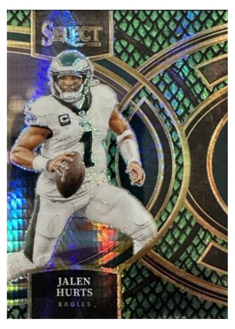 2023 Panini Select Base Set Jalen Hurts #184 card