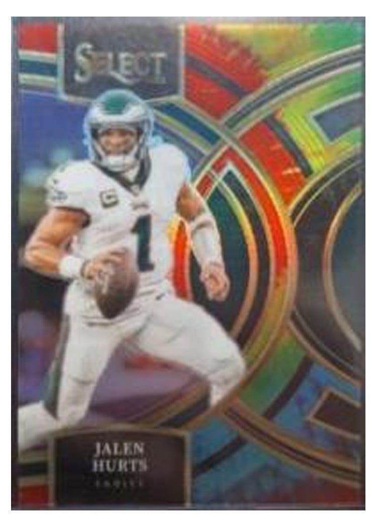 2023 Panini Select Base Set Jalen Hurts #184 card