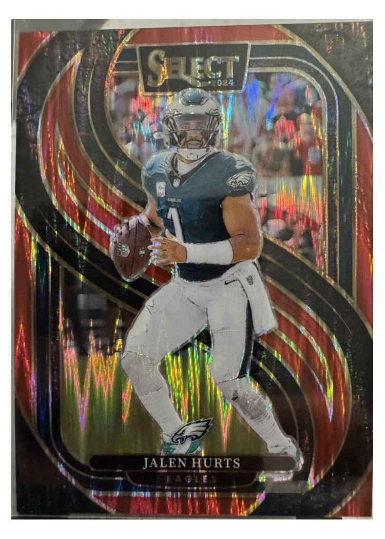 2024 Panini Select Jalen Hurts #165 card