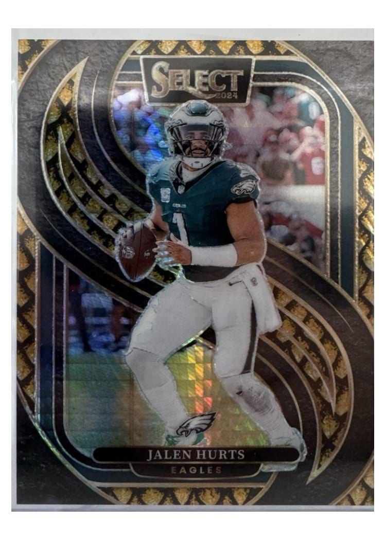 2024 Panini Select Jalen Hurts #165 card