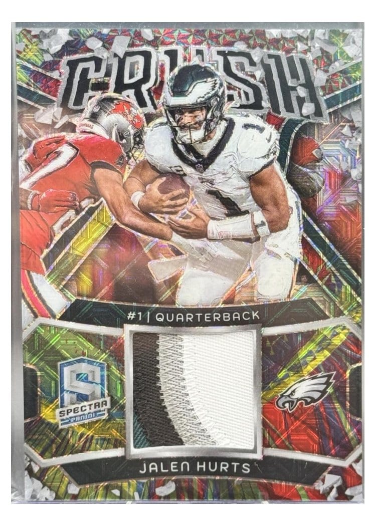 2024 Panini Spectra Crush Relics Jalen Hurts #CRU-JHS card