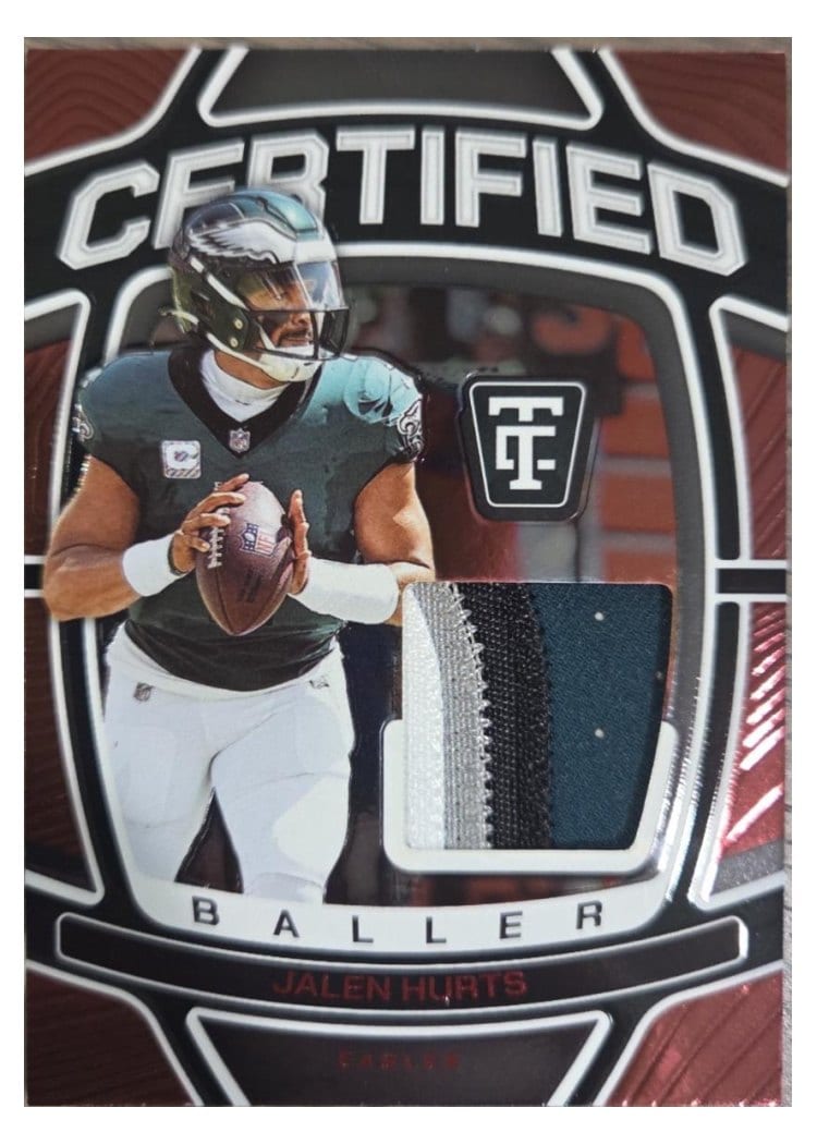 2024 Panini Totally Certified Certified Baller Jalen Hurts #16 card