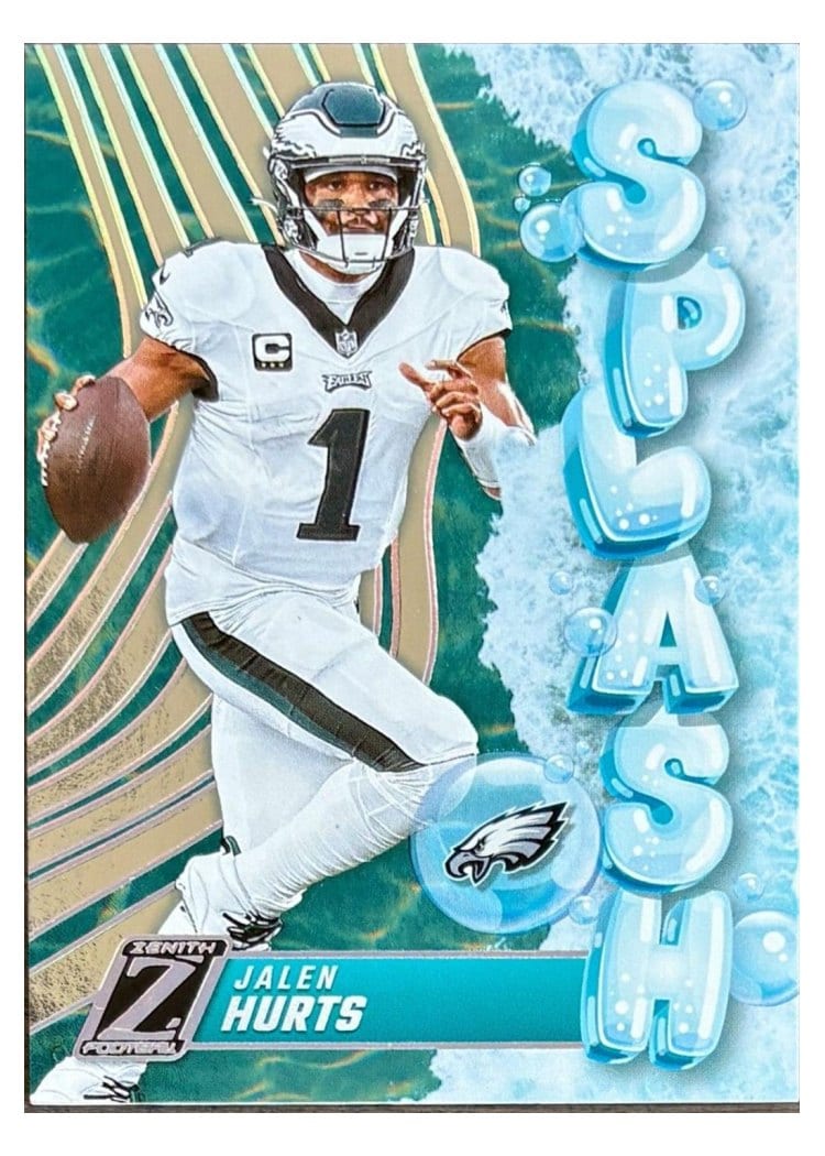 2024 Panini Zenith Splash Jalen Hurts #13 card