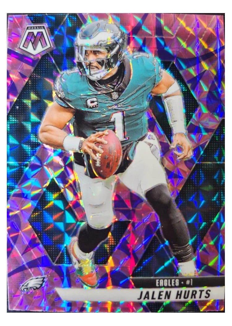 2025 Panini Mosaic Jalen Hurts #1 card