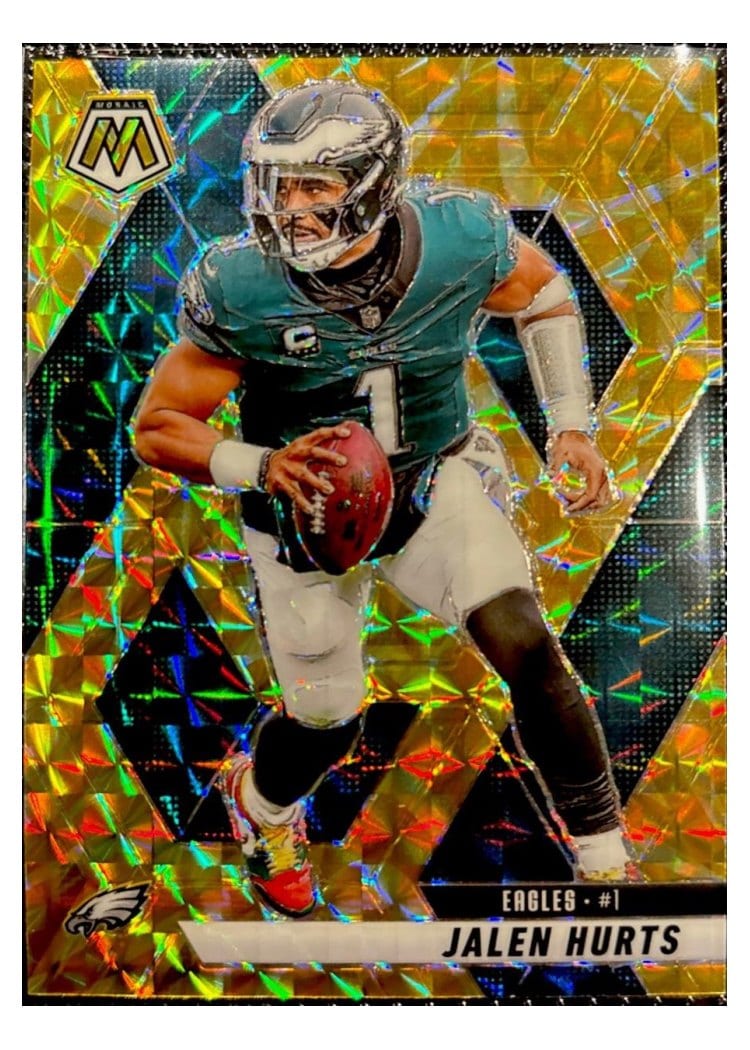 2025 Panini Mosaic Jalen Hurts #1 card