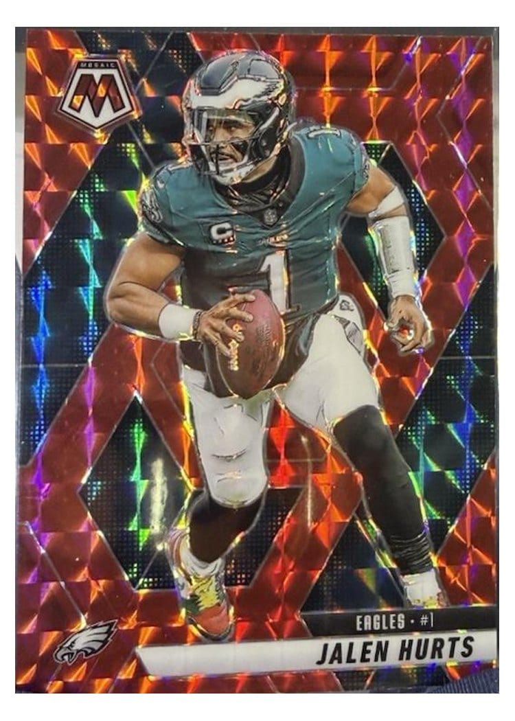 2025 Panini Mosaic Jalen Hurts #1 card