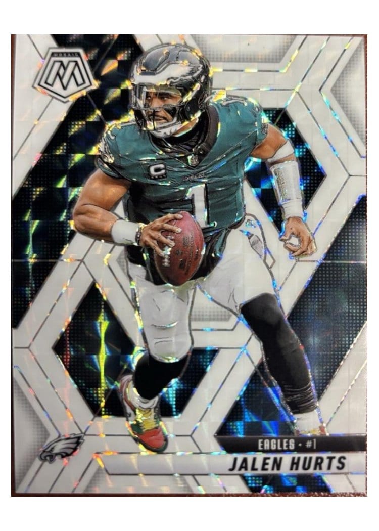 2025 Panini Mosaic Jalen Hurts #1 card