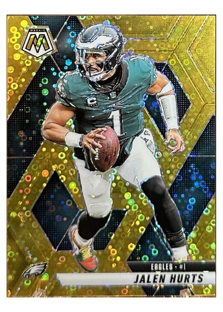 2025 Panini Mosaic Jalen Hurts #1 card