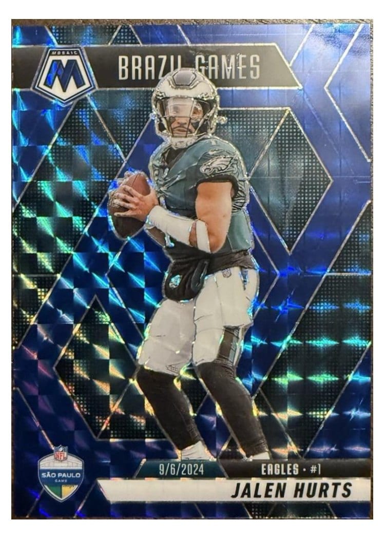 2025 Panini Mosaic Jalen Hurts #267 card