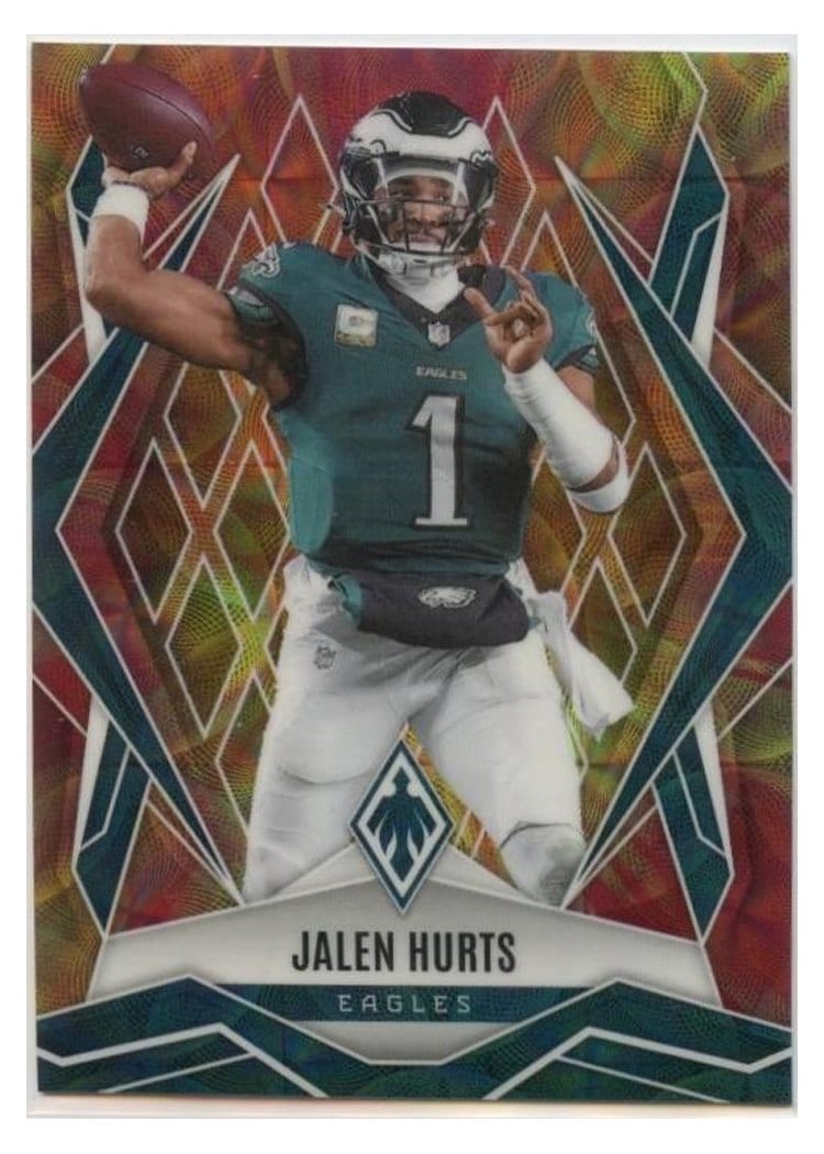 2025 Panini Phoenix Base Set Jalen Hurts #95 card