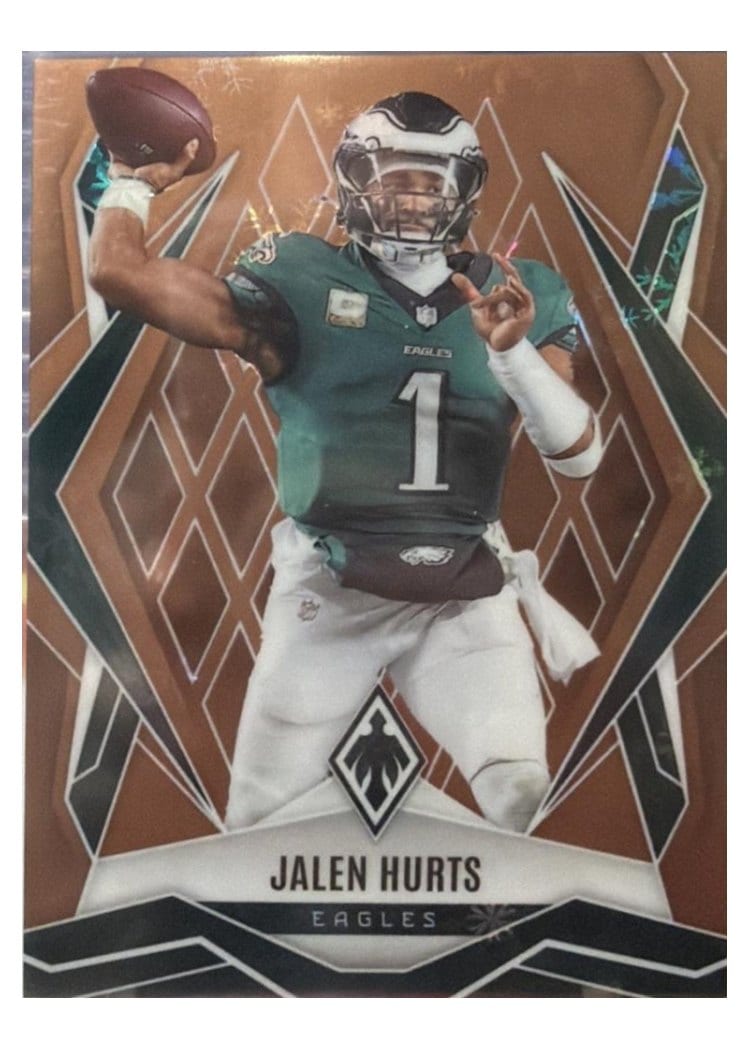 2025 Panini Phoenix Base Set Jalen Hurts #95 card