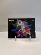 2025 Panini Prizm Draft Picks Black Color Blast Jalen Hurts #32 card