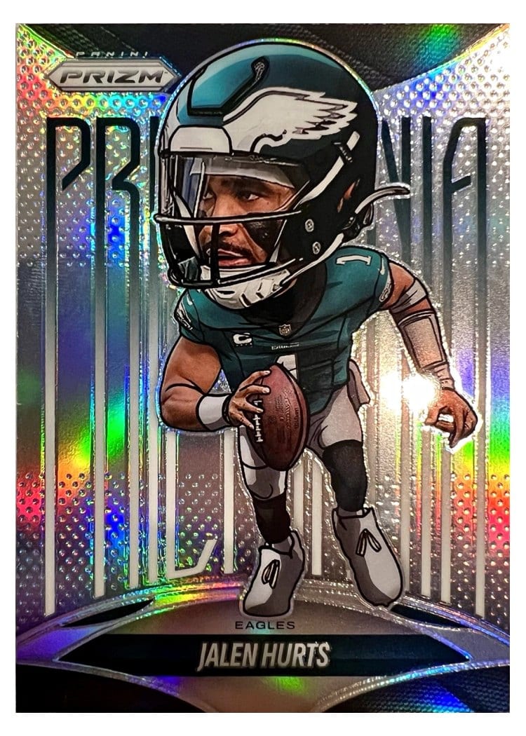 2025 Panini Prizm Prizmania Jalen Hurts #24 card