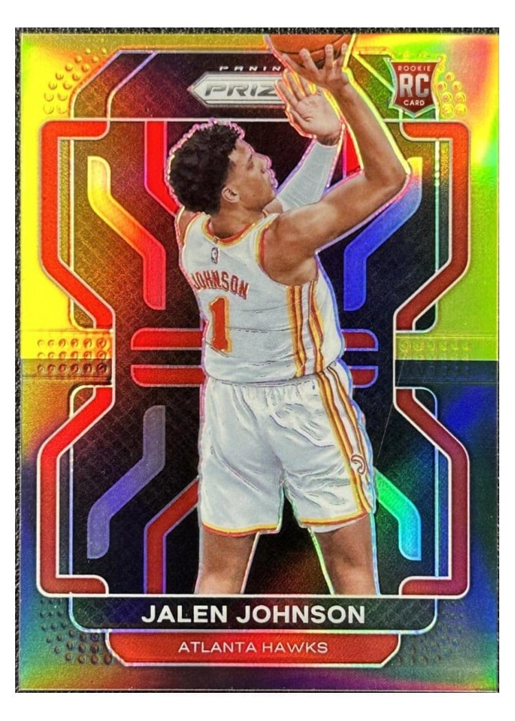 2021-22 Panini Prizm Base Set Jalen Johnson #305 card