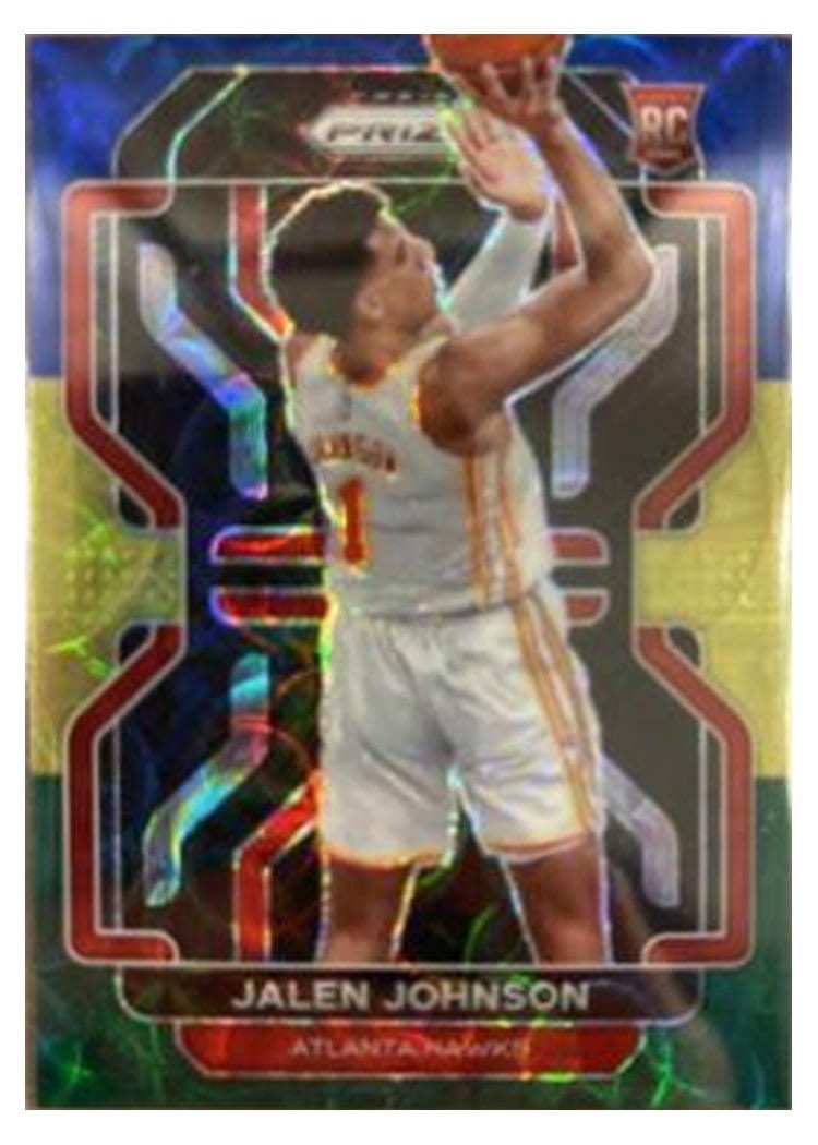 2021-22 Panini Prizm Base Set Jalen Johnson #305 card