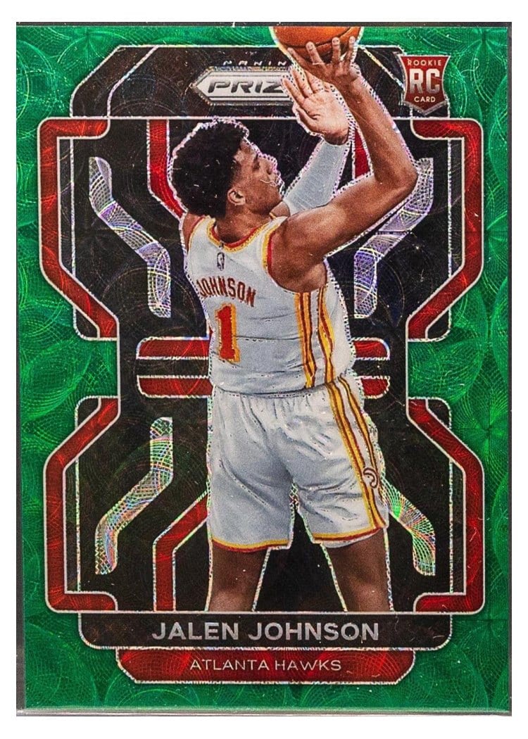 2021-22 Panini Prizm Base Set Jalen Johnson #305 card