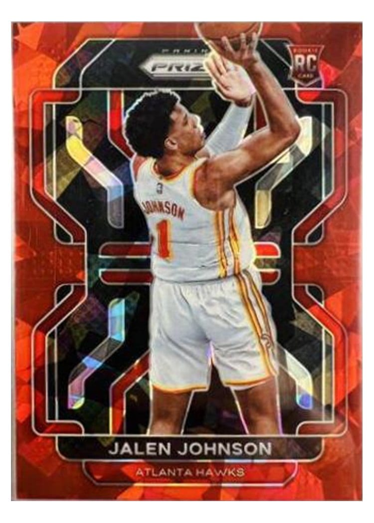 2021-22 Panini Prizm Base Set Jalen Johnson #305 card