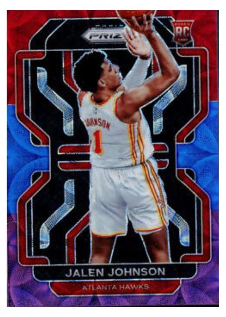 2021-22 Panini Prizm Base Set Jalen Johnson #305 card