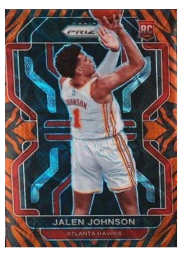 2021-22 Panini Prizm Base Set Jalen Johnson #305 card