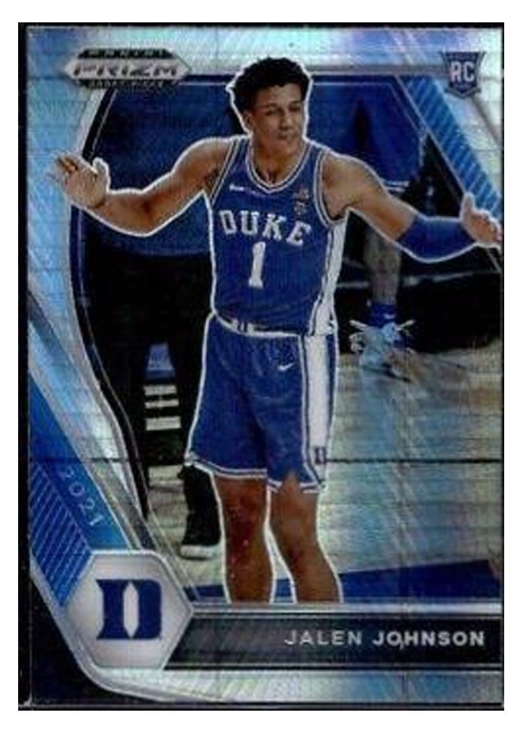 2021-22 Panini Prizm Base Set Jalen Johnson #305 card