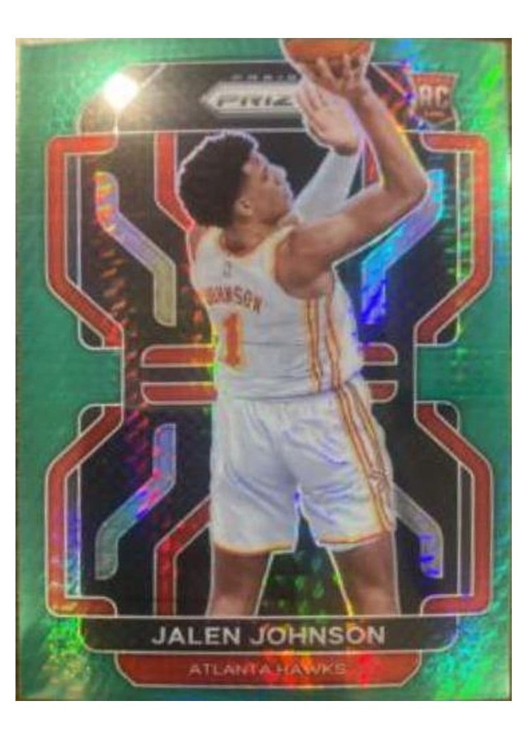 2021-22 Panini Prizm Base Set Jalen Johnson #305 card
