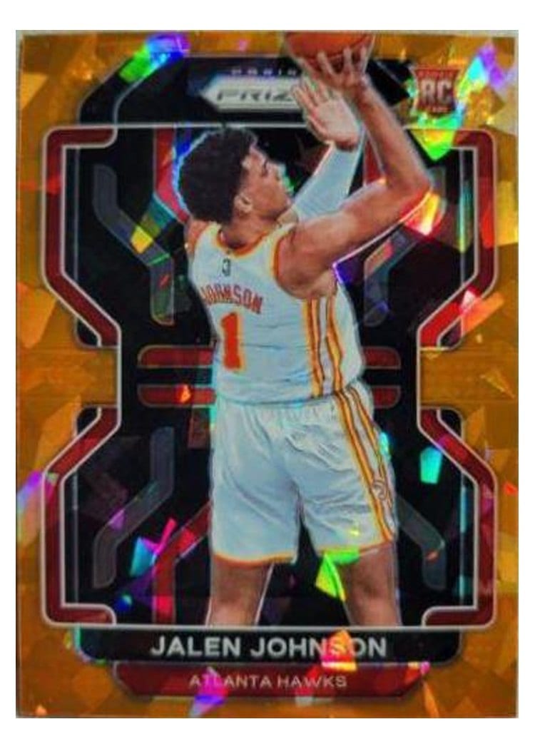 2021-22 Panini Prizm Base Set Jalen Johnson #305 card