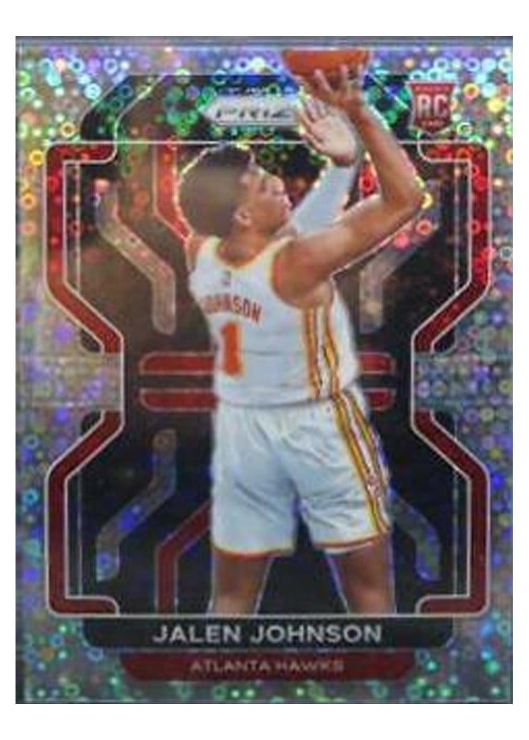 2021-22 Panini Prizm Base Set Jalen Johnson #305 card
