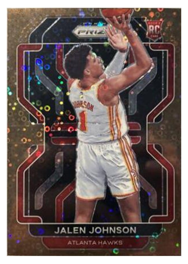 2021-22 Panini Prizm Base Set Jalen Johnson #305 card