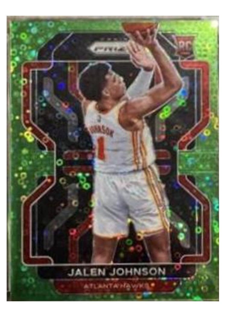 2021-22 Panini Prizm Base Set Jalen Johnson #305 card