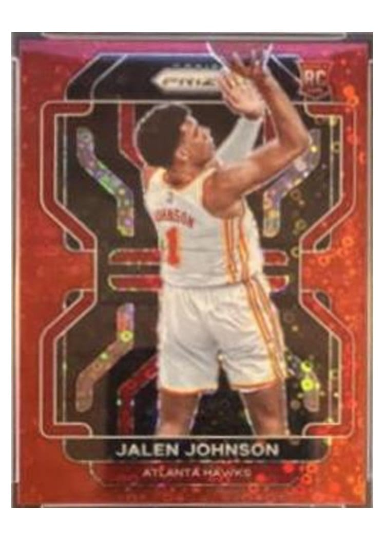 2021-22 Panini Prizm Base Set Jalen Johnson #305 card